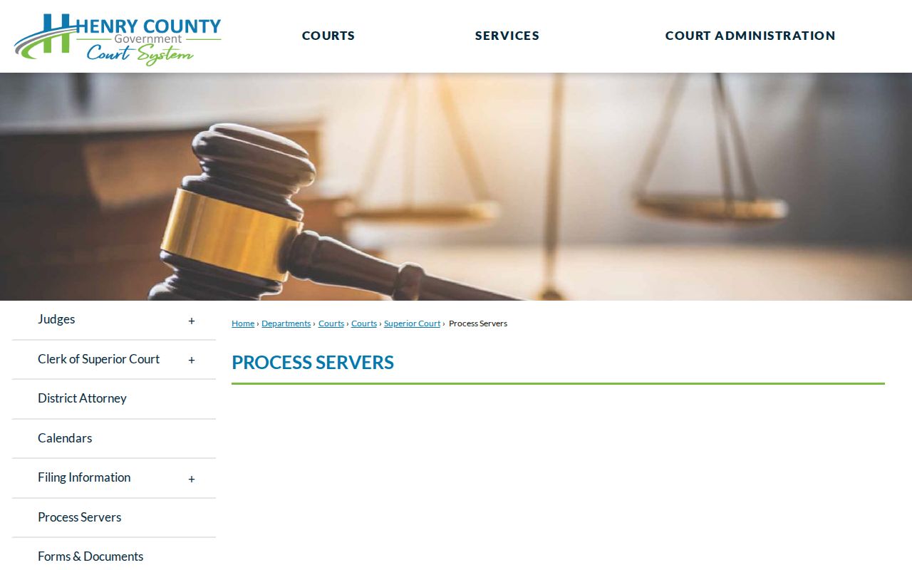 Henry County Probate Court page for estate-related Stockbridge parcel clues